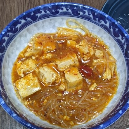 少し残った麻辣豆腐が新たな一品になって嬉しいです。ナイスアイディアですね♪
美味しかったです！ありがとうございました(*^^*)